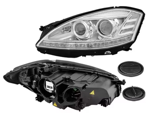 อุปกรณ์ตกแต่งรถยนต์ใหม่ WELIFTRICH โคมไฟหน้ารถยนต์สำหรับ Mercedes-Benz S-Class W221 ปี 2009-2013  OEM 2218201559 2218201659 - Product Image 6