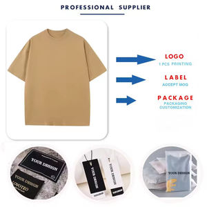 T-shirts en coton surdimensionné sérigraphiés personnalisés avec logo T-shirt <span class=keywords><strong>taille</strong></span> haute pour hommes - Product Image 4