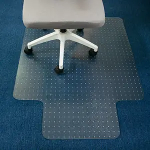 Échantillon gratuit, tapis de chaise en vinyle, tapis de chaise de bureau