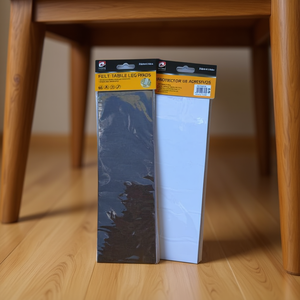 Patins de protection adhésifs en feutre pour pieds de table 30x10cm, 12 pièces - Product Image 3
