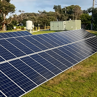 Système de montage solaire au sol réglable, support de panneau solaire, rails solaires pour installation au sol et ferme solaire agricole