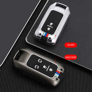 Funda Protectora para Llaves de Coche de Aleación de Zinc y Gel de Sílice para <span class=keywords><strong>SUZUKI</strong></span> Grand Vitara S-CROSS Alivio SX4, Llavero con Anillo, Accesorios para Bolsos - Product Image 6