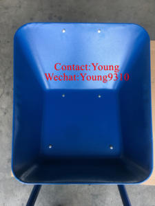 Wb2203 60l गैल्वेनाइज्ड औद्योगिक उद्यान व्हीलबारो भारी शुल्क व्हीलबारो निर्माण व्हील बैरो - Product Image 5