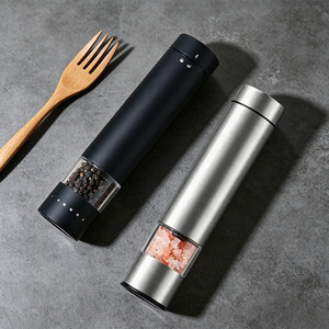 Exquisito Salero y Pimentero Eléctrico con Ajuste de Grosor, Personalizable y Colorido para Restaurantes - Product Image 1