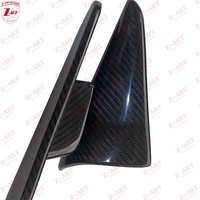 Z-ART Trockenes Prepreg Carbon-Faser Dachflügel-Endplatte für Porsche Cayenne E3.2 Turbo GT 2021+