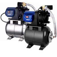 Booster de pression PPO personnalisé 1HP Pompe à eau claire/propre pour la maison avec réservoir Pompe d'aqueduc domestique avec chaudière 19L