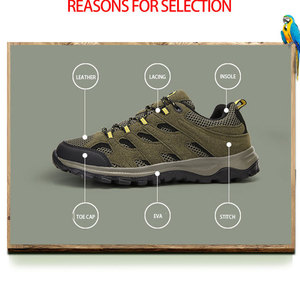 Wholesale Fashion Outdoor <strong>Men's</strong> Large Size Sport Hiking Climbing <strong>Shoes</strong> Mesh Upper Rubber Outsole Autumn <strong>Winter</strong> Hiking <strong>Shoes</strong> - Product Image 5