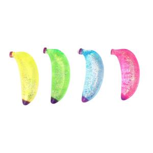 Wholesale Kawaii Cute Banana <b>Squeeze</b> Toys Sugar Stress Relieve Fidget Toy Slow Rebound Stress Fruit Squishy Toy for Children - Product Image 2