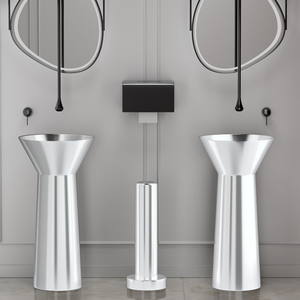 HONGDEC nave <span class=keywords><strong>bagno</strong></span> in piedi lavandini 304 <span class=keywords><strong>lavabo</strong></span> in <span class=keywords><strong>acciaio</strong></span> inox lavandino - Product Image 1
