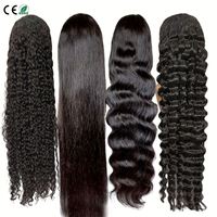 Perruque Lace Front HD sans colle 13x6, 100% Cheveux Humains Remy Vietnamiens, Dentelle Française Transparente, Densité Personnalisable, Longue, Douce