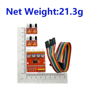 OKY3518 4 Channel Infrared Detector Tracked Photoelectricity Sensor 4CH For Smart Car - Product Image 6