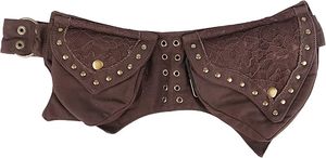 Premium fait à la main Vintage en cuir véritable taille sac pratique Fannypack fermeture à glissière Sport Style voyage utilitaire ceinture - Product Image 6