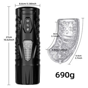 Masturbador Vibrador para Hombre, Juguetes Sexuales para Hombres, Máquina de Sexo Oral con Manos Libres, Masturbadores para Entrenamiento del Pene y Placer Masculino - Product Image 2