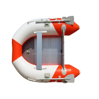 Bateau pneumatique sur mesure de 3,6 m avec plancher en aluminium, bateaux pneumatiques rigides en PVC avec certification CE