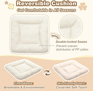 Wholesale Pet Supplies Washable Luxury Large Durable Comfy Calming Cute <strong>Big</strong> <strong>Cat</strong> Pet Dog Bed With Removable Cover - Product Image 6