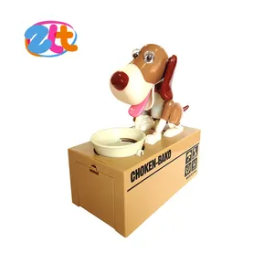 Bonito Dos Desenhos Animados caixas de Dinheiro-Modelo Cão Banco de Moeda Piggy