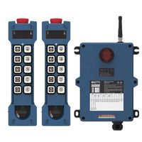 Télécommande de grue à vitesse unique, 10 canaux, étanche, antichoc, portée de contrôle de 100 m, utilisation universelle GT-LS10