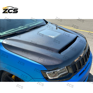 Nouveau capot transparent en fibre de carbone personnalisé pour Grand Cherokee - Rénovation/Mise à niveau avec garantie d'un an - Product Image 4
