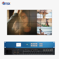 Processeur vidéo, BIT-VP-U1-MD416, 4 entrées 16 sorties, contrôleur de mur vidéo HDMI, contrôleur de mur vidéo HDMI 2x2 4x4, lecteur audio numérique