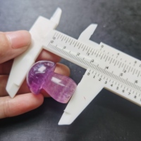 Vente en gros de champignons en cristal naturel de haute qualité, mini-champignons en fluorite polie pour souvenirs et cadeaux
