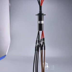 แหวนสลิปริงแบบนำไฟฟ้าชนิด Cap ของผู้ผลิต 2x90A กระแสสูง สำหรับไฟเวที - Product Image 3