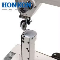 Machine à coudre industrielle à point noué à aiguille simple à entraînement direct haute vitesse HONKON HK-810D avec moteur en fer pour chaussures
