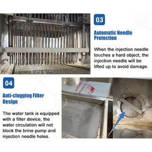 Inyector de carne de pescado Industrial ORME, máquina automática para carne de pollo, inyector de solución salina para carne de cerdo - Product Image 4