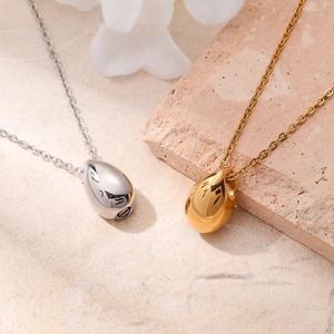 Collier goutte d'eau étanche pour cendres, pendentif urne en acier inoxydable, bijou commémoratif, porte-cendres, souvenir - Product Image 4