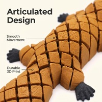 FUSEJOY Grenzüberschreitendes, in Zhejiang hergestelltes 3D-gedrucktes Stressabbau-Ornament in Form eines Schnabeltiers, trendiges Geschenk, Sammlerstück, kreatives Tier-Handwerk