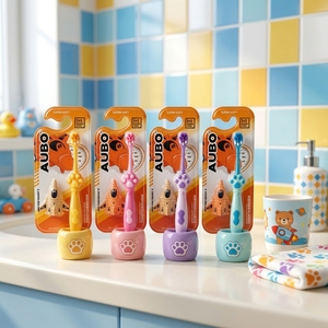 <span class=keywords><strong>Cepillo</strong></span> de Dientes de Cerdas Suaves Sostenibles de Primera Calidad OEM Disponible con Juguetes para Niños - Product Image 1