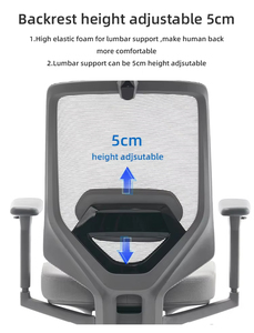 Ghế văn phòng cao cấp sang trọng, ngả lưng hoàn toàn, ghế văn phòng lưới toàn phần, thiết kế công thái học - Product Image 6