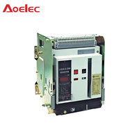 Disjoncteur Aoelec AUW1 certifié TUV CE, tension personnalisée, 50 Hz, utilisation industrielle, déclenchement par shunt, déclenchement sous-tension