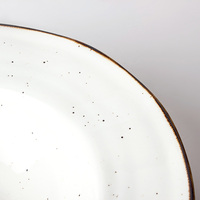 Assiettes de Restaurant en porcelaine céramique, assiettes à soupe de Restaurant bon marché 1 pièce