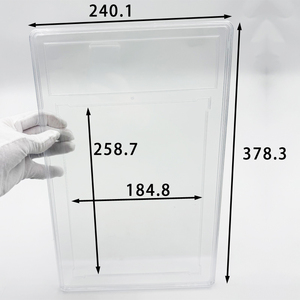 Étui en acrylique transparent <span class=keywords><strong>de</strong></span> haute qualité pour cartes <span class=keywords><strong>de</strong></span> collection et bandes dessinées, étui <span class=keywords><strong>de</strong></span> protection pour cartes <span class=keywords><strong>de</strong></span> jeu et bandes dessinées, étui pour cartes gradées - Product Image 1