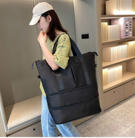 Logo personnalisable, extensible, pliable, à roulettes, Durable, pour la nuit, valise de voyage, sacs à bagages