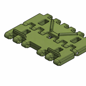 Chaînes de chenilles en acier allié forgé haute résistance CC-7M22, assemblage de maillons de chenilles pour l'exploitation minière souterraine, mineur continu - Product Image 2