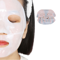 Logo personnalisé masque facial à l'hydrogène bio-collagène forme de feuille 2 heures Peel hydratation profonde pores minimisant les effets approvisionnement OEM