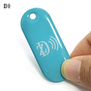 Tùy chỉnh có thể in 13.56MHz NFC móc khóa <span class=keywords><strong>Mifare</strong></span> 1K/Ntag215 <span class=keywords><strong>RFID</strong></span> thông minh Phòng tập thể dục móc khóa - Product Image 5