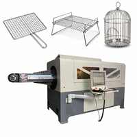 Équipement de pliage de fil de 6 à 12 mm pour le traitement des produits finis, machine de pliage de fil CNC 3D automatique