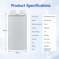 Baterai Drone Premium 1S 40000mAh 3C Smart Lipo Battery Pack untuk Fotografi dan Video Drone Profesional