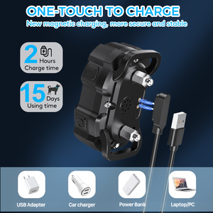 <span class=keywords><strong>Collar</strong></span> antiladridos Con luz intermitente de alta intensidad, Ayuda de estimulación eléctrica, protección del territorio tipo C, uso nocturno recargable - Product Image 5