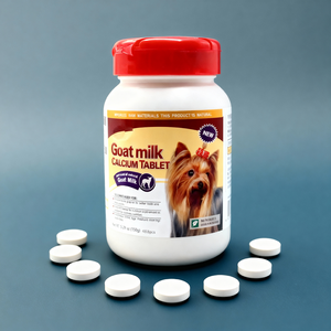 Tabletas de calcio de leche de cabra de etiqueta privada Suplementos para el cuidado de la salud de mascotas Promueven la salud general y <span class=keywords><strong>Vitalit</strong></span> - Product Image 6