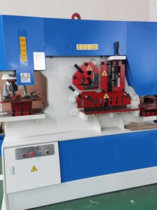 Q35y loạt notching đấm cắt phổ thủy lực ironworker máy - Product Image 3