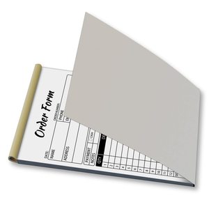 Blocchi di fatture personalizzati su misura/Blocchi NCR/Quaderni <span class=keywords><strong>per</strong></span> <span class=keywords><strong>ricevute</strong></span>, stampa digitale a colori, set da 46 pezzi, dorso goffrato e patinato - Product Image 3