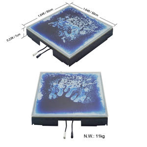 Plancher de lave liquide à Led sensoriel d'usine, pour enfants, jeu sensoriel, fête Interactive 3d, éclairage dynamique, piste de danse à Led - Product Image 6
