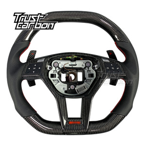 <span class=keywords><strong>Volant</strong></span> en fibre de carbone personnalisé et élégant pour Mercedes-Benz <span class=keywords><strong>W204</strong></span> W212 C204 <span class=keywords><strong>AMG</strong></span> CLS63 CLA45 GLA45 <span class=keywords><strong>C63</strong></span> E300 E550 E63 2011-2014 - Product Image 1
