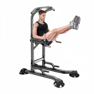 Barre de traction et de dips haute capacité, portable, autoportante, pour intérieur et extérieur, équipement d'exercice pour adultes, hommes et femmes, Chine - Product Image 1