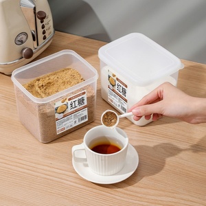 Acrylic <b>Food</b> Storage Box PE <b>Plastic</b> <b>Container</b> for Dry <b>Food</b> Fresh Style Bread Bin for Kitchen or Work Safety First - Product Image 2