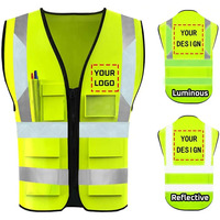 Veste haute visibilité, gilet de sécurité réfléchissant, vêtements de travail pour la construction, vêtements de sécurité, gilet haute visibilité, vêtements de sécurité