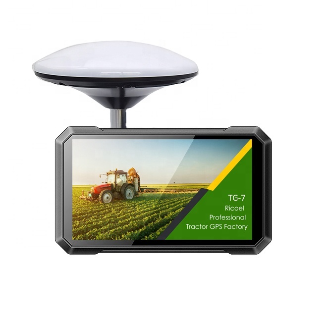 RICOEL Hệ Điều Hành Android Chống Nước IP67 7 Inch Máy Kéo Hệ Thống Hướng Dẫn Nông Nghiệp Gps Để Phun